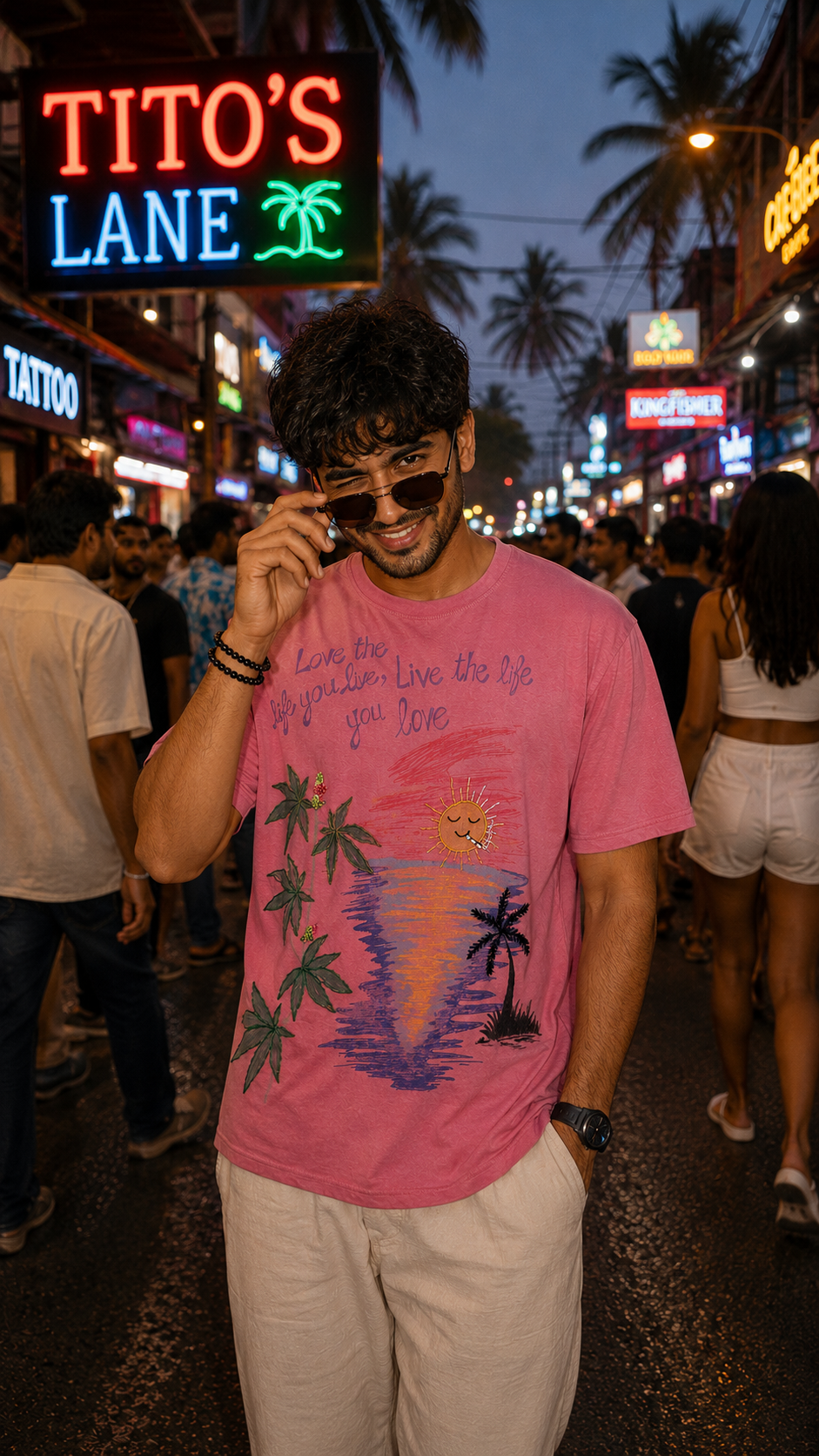 Love your life tee